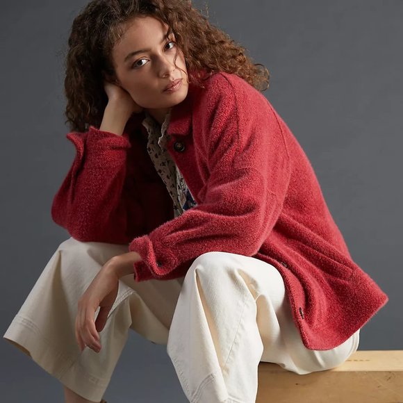 Anthropologie Greylin Cozy Shacket - Picture 2 of 6